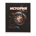 Тетрадь предметная 3D, 48 листов в клетку &quot;История&quot;, со справочным материалом, обложка мелованный картон, блок №2, белизна 75% (серые листы)