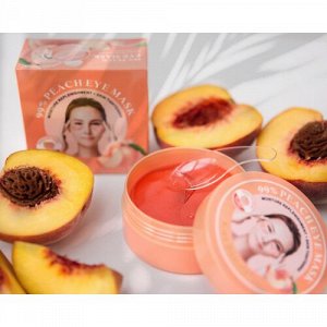 Гидрогелевые патчи для глаз Kiss Beauty Peach с экстрактом персика 60 шт