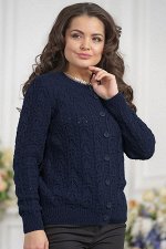 Жакет 4015 К  Темно - синий
