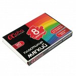 ClipStudio Пластилин мягкий, 8 цв. 160г &quot;Альфа&quot;, со стеком, в картонной коробке с выб.лаком, ПРЕМИУМ