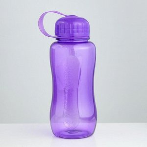 Бутылка для воды 550 мл, 8х17 см, микс