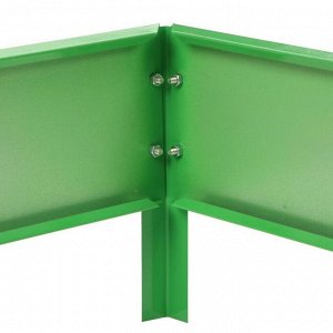 Клумба, 100 x 100 x 15 см, зелёная