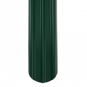 Штакетник металлический, 10 см ? 1,5 м, зелёный мох, «Прованс»