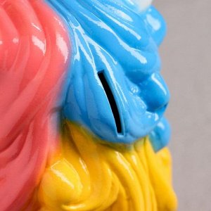 Копилка "Единорог", глянец, разноцветная, 30 см, микс