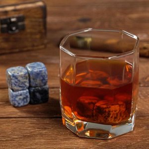Набор камней для виски «Камни в стакане», 4 шт