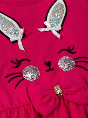 wonderlandiya Платья для девочек &quot;Honey Bunny crimson&quot;, цвет Малиновый