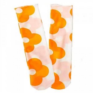 25974 Дизайнерские носки серии Fashion Step "Винтажное лето", one size (белый/оранжевые цветы), 2690000025974