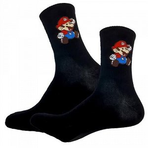 36734 Тематические носки серии Нинтендо "Марио", р-р 36-42 (черный)