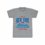 Футболка Эконом New York Меланжевый
