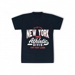 Футболка Эконом New York Темно-синий