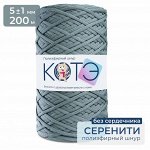 КОТЭ / Полиэфирный шнур / Без сердечника / 200 м / 5 мм / Серенити