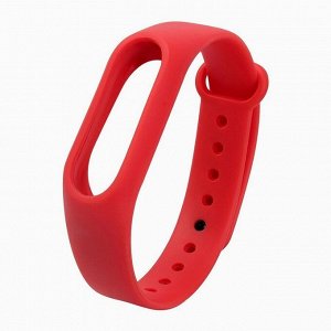 Ремешок WB13 для "Xiaomi Mi Band 3/Mi Band 4" силиконовый (red)