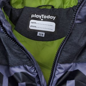 Куртка Состав: Верх- 100% полиэстер, покрытие- 100% полиуретан, Подкладка- 100% полиэстер, Наполнитель- 100% полиэстер, 200 г/м2
Цвет: серый
Год: 2021
Утепленная куртка выполнена из водонепроницаемой 