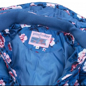 Куртка Состав: Верх- 100% полиэстер, покрытие- 100% полиуретан, Подкладка- 100% полиэстер, Наполнитель- 100% полиэстер, 200 г/м2
Цвет: голубой, розовый
Год: 2021
Утепленная стеганая куртка выполнена и