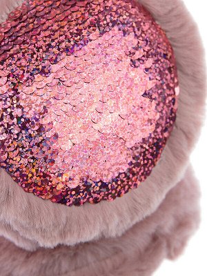 Наушники Состав: 100% полиэстер
 Цвет: розовый
 Год: 2021
Теплые наушники из искусственного меха с пластмассовым ободком. Ободок регулируется по объему.