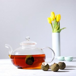 Китайский чай Шу Пуэр в мандарине 2012 год, 50 г (+ - 5 г)