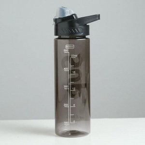 Бутылка для воды 600 мл, 6.8х24.5 см