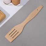 Лопатка с прорезями, 28 см, бук