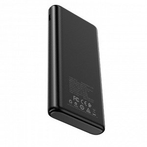 Внешний аккумулятор беспроводной Borofone BT31 Winner 10000mAh (USB*2) (black)
