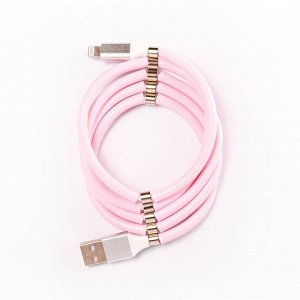 Кабель USB - Apple lightning MCL-1 (pink)