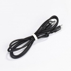 Кабель USB - Type-C Hoco X14 Times Speed  100см 3A (black)