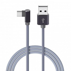 Кабель USB - Type-C Borofone BX26 Express  100см 3A  (gray)