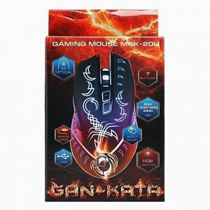 Мышь оптическая Dialog Gan-Kata MGK-20U (black) (black)