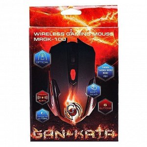 Мышь оптическая беспроводная Dialog Gan-Kata MRGK-10U RF (black) (black)