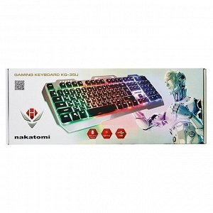 Клавиатура Nakatomi Gaming KG-35U игровая с подсветкой  (black)