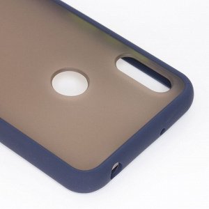 Чехол-накладка PC041 для "Huawei Honor 8A/Honor 8A Prime/Y6s/Y6 2019/Y6 Prime 2019/Y6 Pro 2019" (dark blue/black)