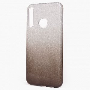 Чехол-накладка SC097 Gradient для "Huawei Honor 9C/Huawei P40 Lite E" (black/silver)