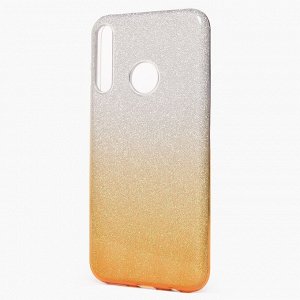 Чехол-накладка SC097 Gradient для "Huawei Honor 9C/Huawei P40 Lite E" (black/silver)