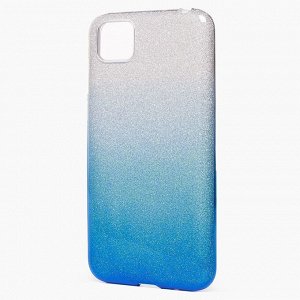 Чехол-накладка SC097 Gradient для "Huawei Honor 9S/Y5p" (black/silver)