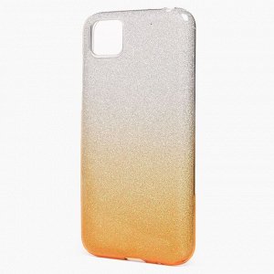 Чехол-накладка SC097 Gradient для "Huawei Honor 9S/Y5p" (black/silver)