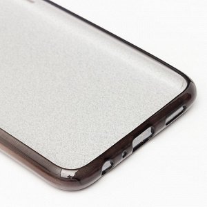 Чехол-накладка SC097 Gradient для "Huawei Honor 9X Lite" (black/silver)