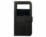 Чехол-книжка универсальный с экраном XXXL 5.7-6.5 (черный)