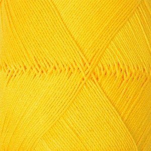 Нитки для вязания Камелия (100% хлопок) 4х50г/150м цв.0305 желтый, С-Пб