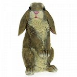 Скульптура-фигура для сада из полистоуна &quot;Заяц вислоухий сто