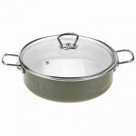 &quot;Bon appetit&quot; Сотейник эмалированный 3л, цилиндрическая форм