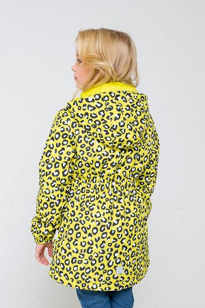 Куртка(Весна-Лето)+girls (ярко-желтый, леопард)