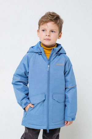 Куртка демисезонная утепленная для мальчика Crockid ВК 30083/1 ГР