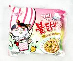 Лапша &quot;Hot Chicken Flavor Ramen Creamy-Carbonara&quot; 140гр м/у