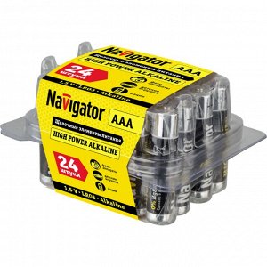 Батарейки NAVIGATOR 94 787 NBT-NE-LR03-BOX24 (цена за 24 шт.)