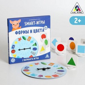 Развивающая игра "Smart -Игры, Формы и цвета", 2+
