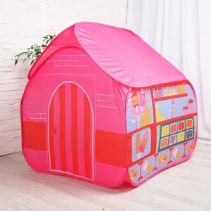 Игровая палатка «Магазин мороженого», цвет розовый