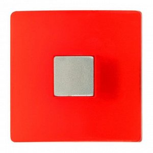 Ручка кнопка PLASTIC 003, пластиковая, красная