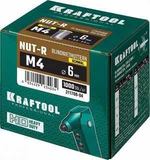 KRAFTOOL Резьбовые заклепки Nut-R