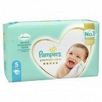 PAMPERS Подгузники Premium Care Junior (11+ кг) Упаковка 42