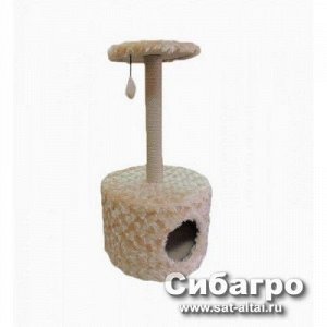 Когтеточка Дом круглый мех (СА)
