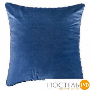 Подушка декоративная "фьюжен",45*45 см, бирюза, 100%пэ